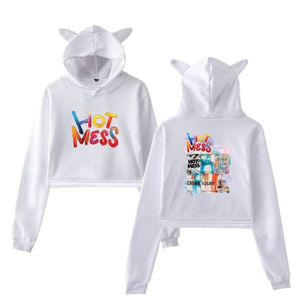 Evnne Cropped Hoodie #1