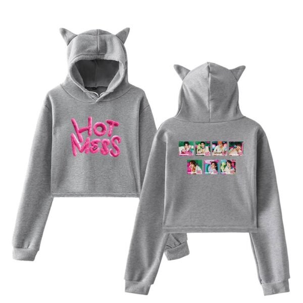 Evnne Cropped Hoodie #2 - Image 4