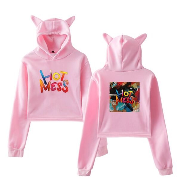 Evnne Cropped Hoodie #4 - Image 5