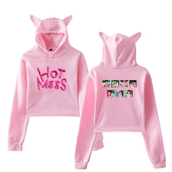 Evnne Cropped Hoodie #2 - Image 5