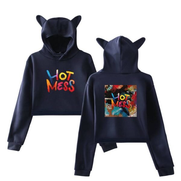 Evnne Cropped Hoodie #4 - Image 3