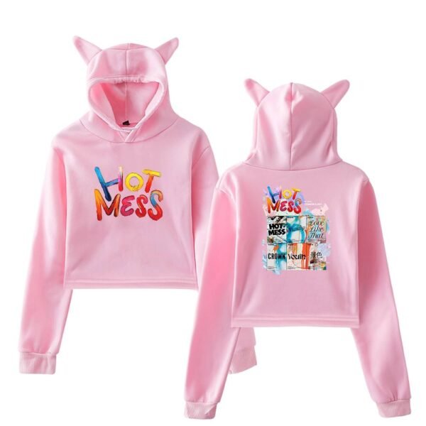 Evnne Cropped Hoodie #1 - Image 5