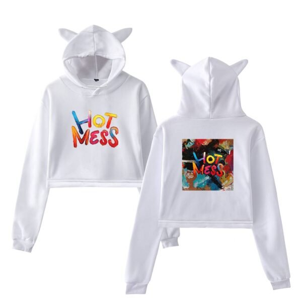 Evnne Cropped Hoodie #4 - Image 2