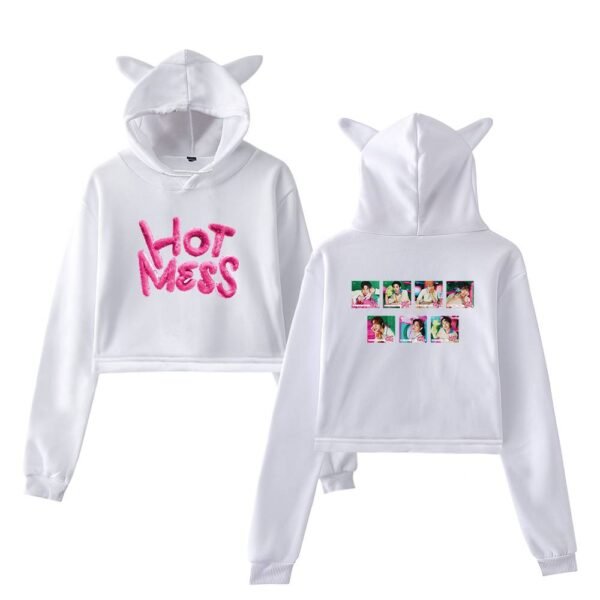 Evnne Cropped Hoodie #2 - Image 3
